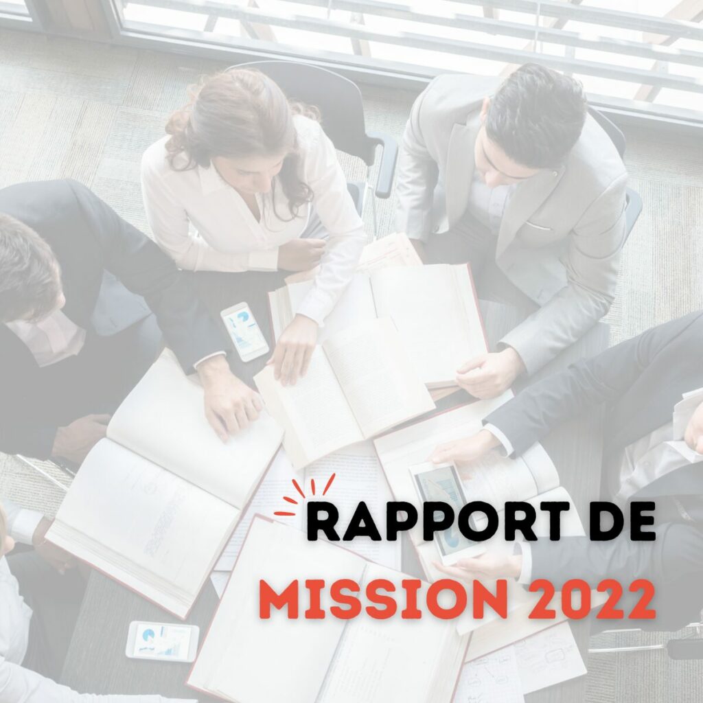 Rapport de mission 2022